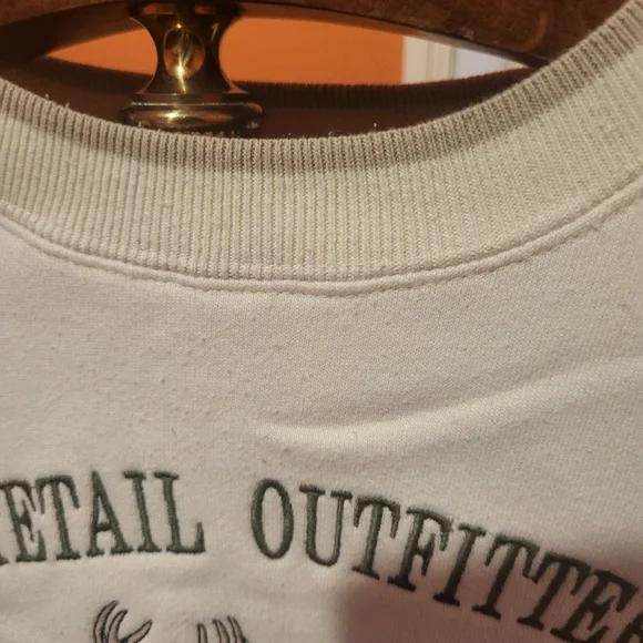 Vintage Croft and Borrow Whitetail Outfitters Deer Crewneck Sweatshirt Sizw XL - Picture 5 of 8